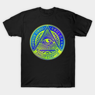 Retro New World Order Symbol T-Shirt